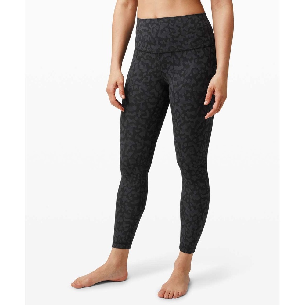 Lululemon Align High-Rise Pant 25 Wild Thing Camo Deep Coal Multi Grey Size‎ 6